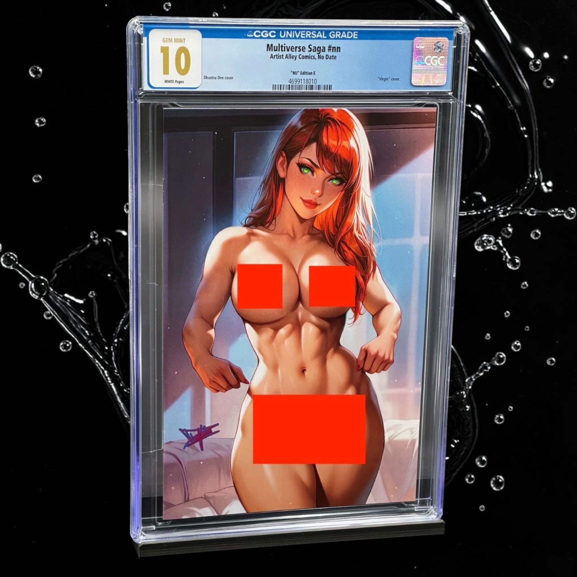 CGC 10 Top Pop Multiverse Saga #nn MJ Edition E Virgin Variant