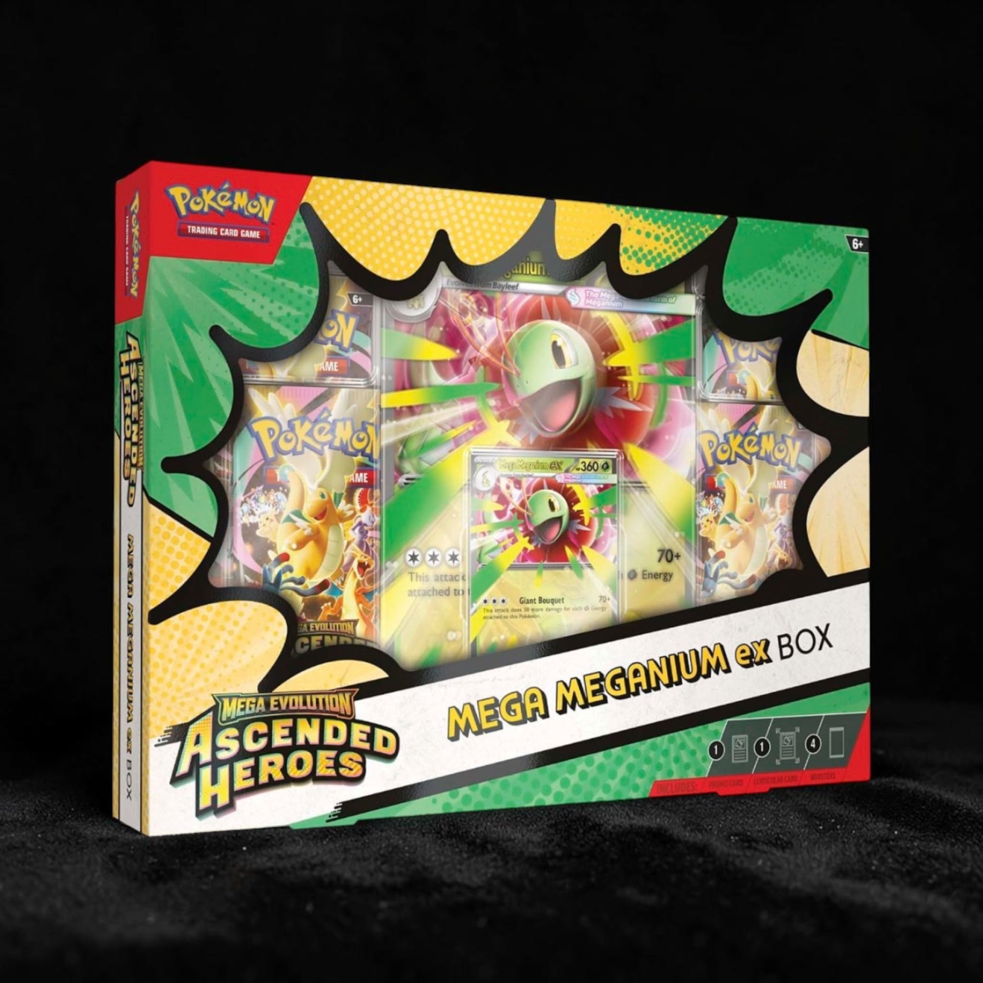 Ascended Heroes Mega Meganium ex Box