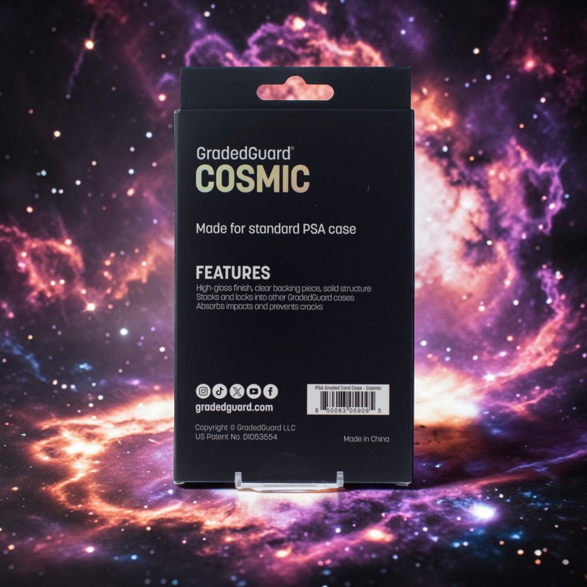 GradedGuard PSA Graded Card Case Guard Protector COSMIC PSA Limited Edition