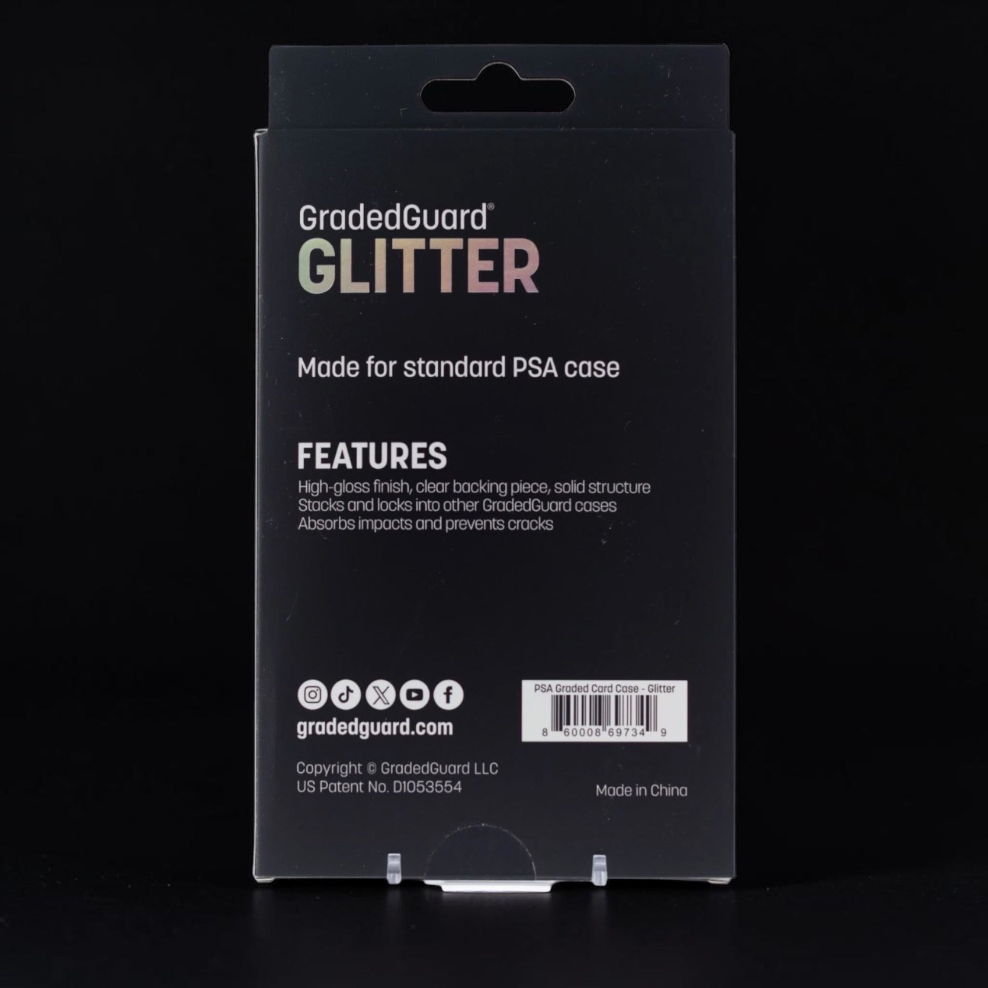 GradedGuard PSA Graded Card Case Guard Protector GLITTER Limited Edition