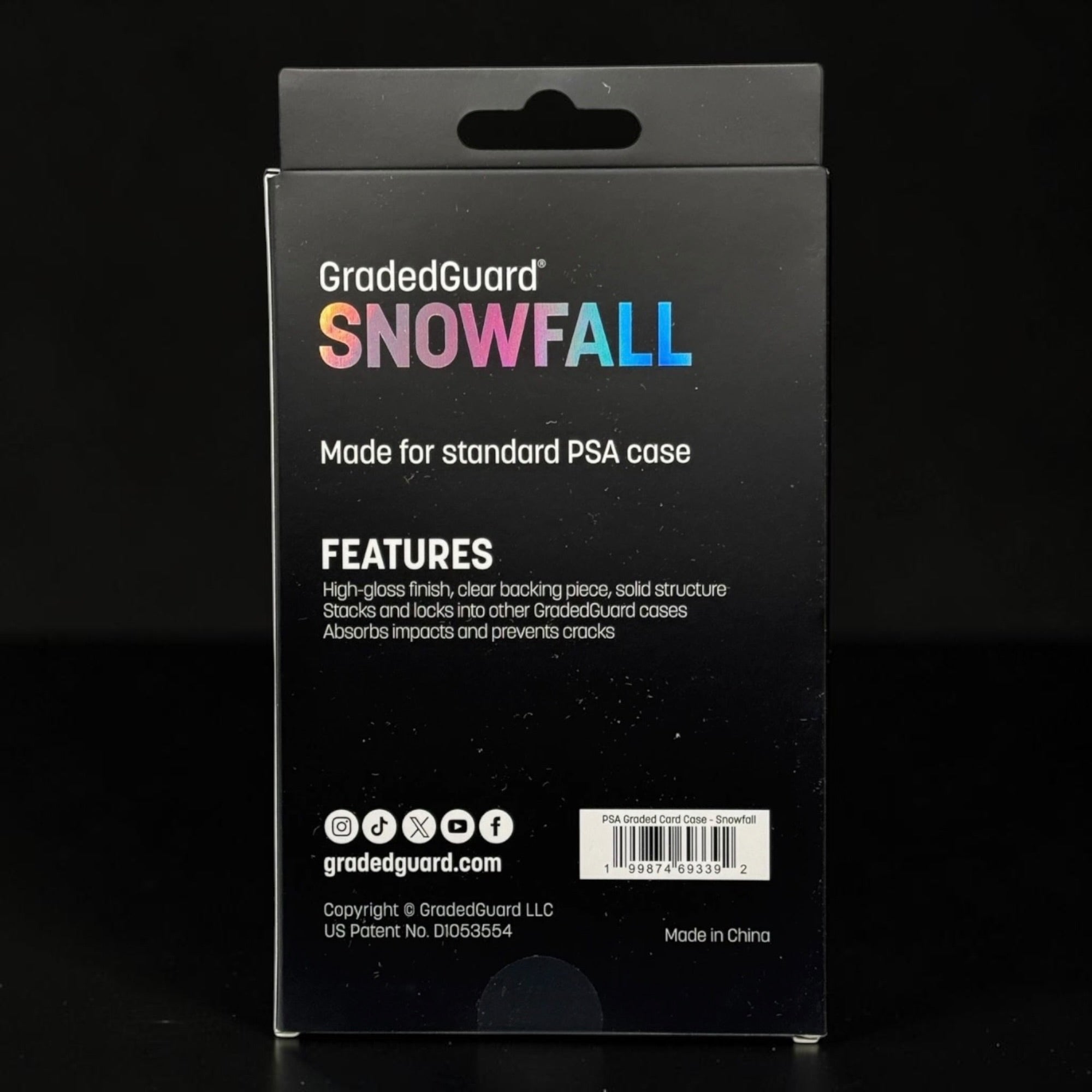 GradedGuard PSA Snowfall Graded Guard Card Protector Limited Edition
