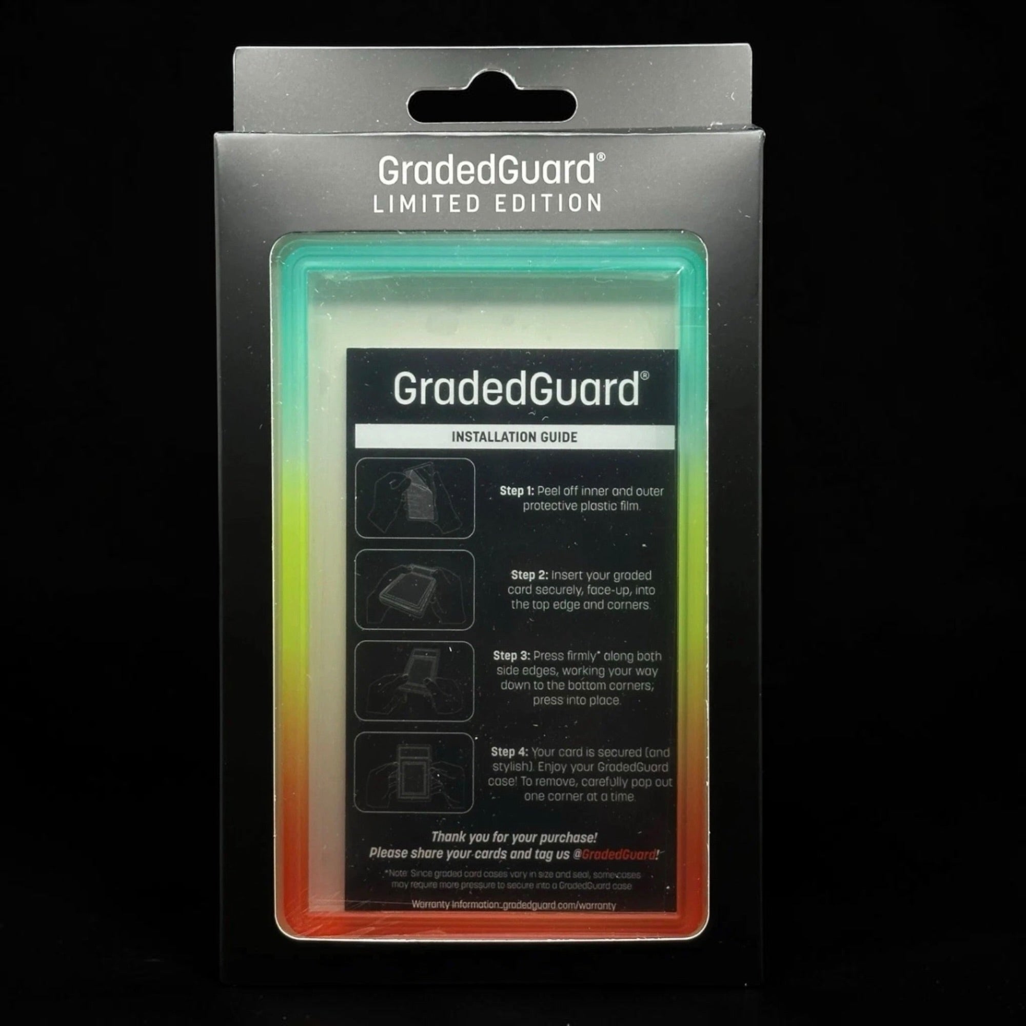 GradedGuard Iris - PSA Graded Card Case Guard Protector Multi Rainbow