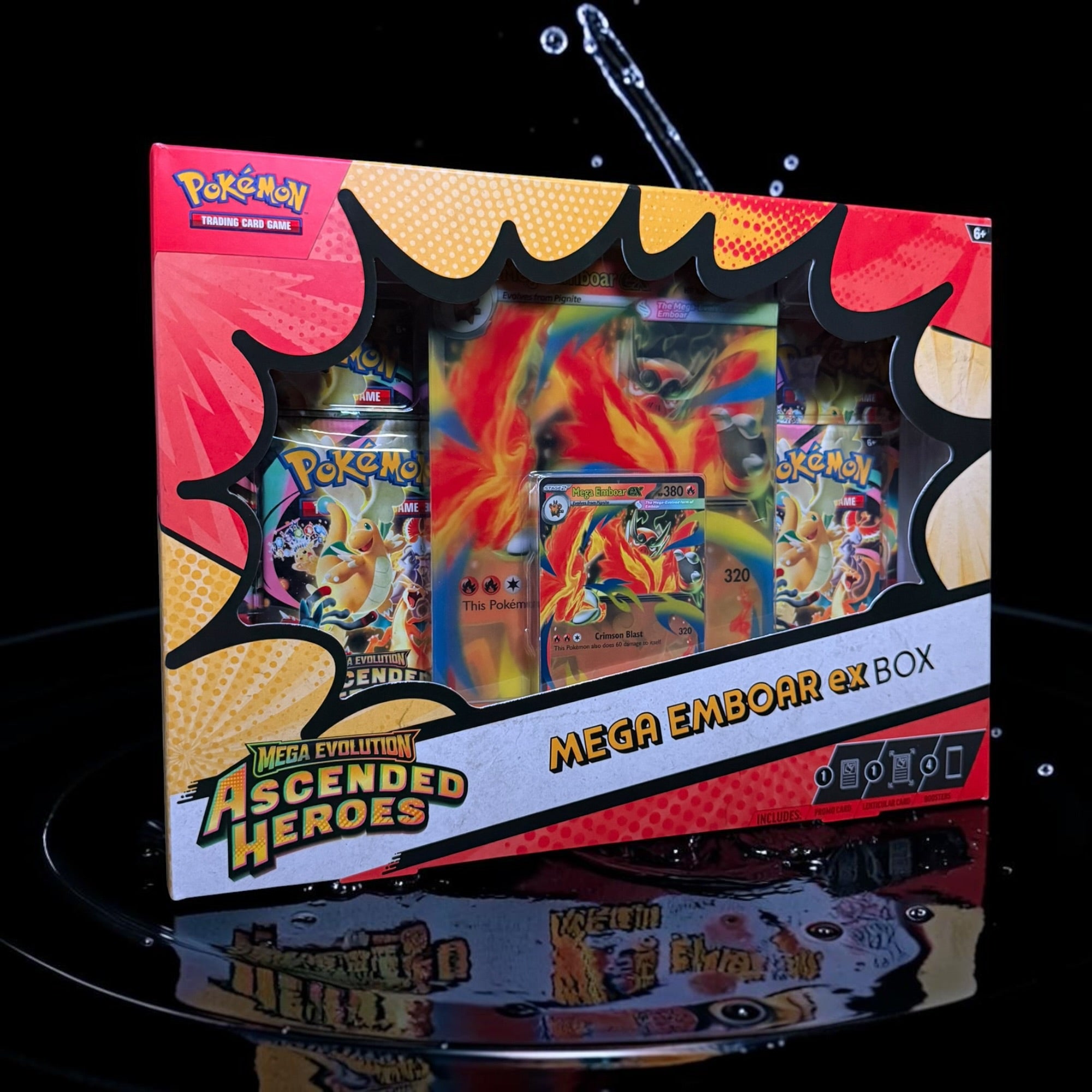 Ascended Heroes Mega Emboar ex Box