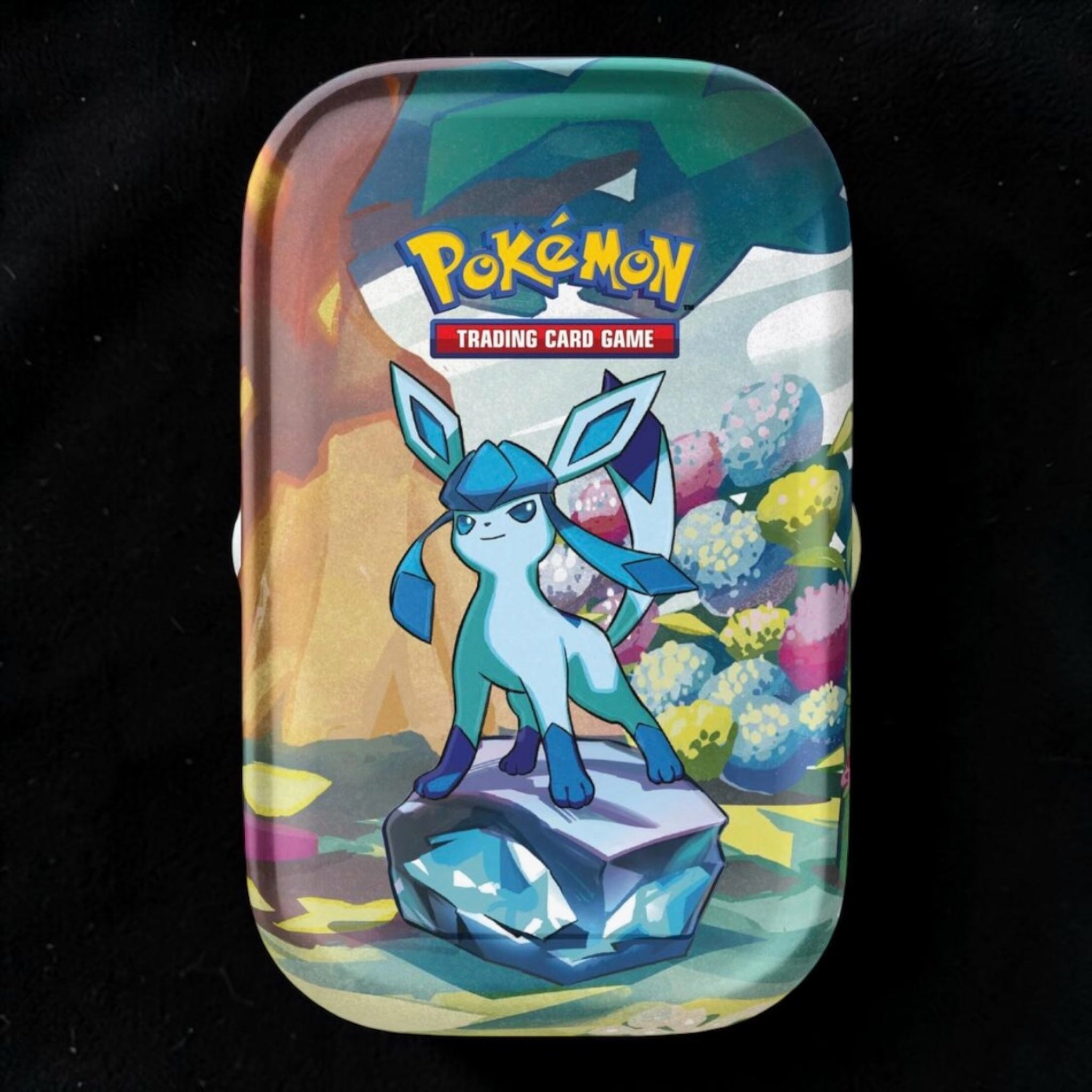 Prismatic Evolutions Mini Tin [Glaceon]
