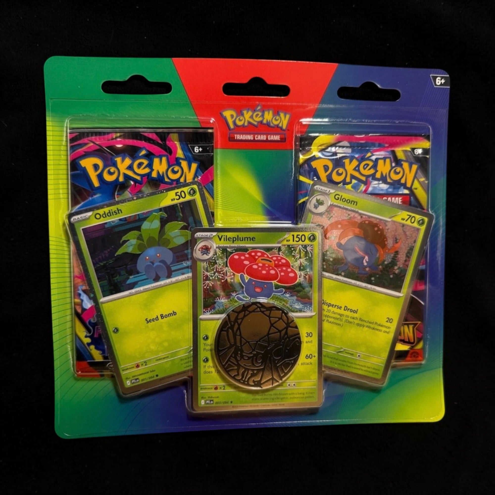 Phantasmal Flames Enhanced 2-Pack Blister Pack [Oddish, Gloom, & Vileplume]