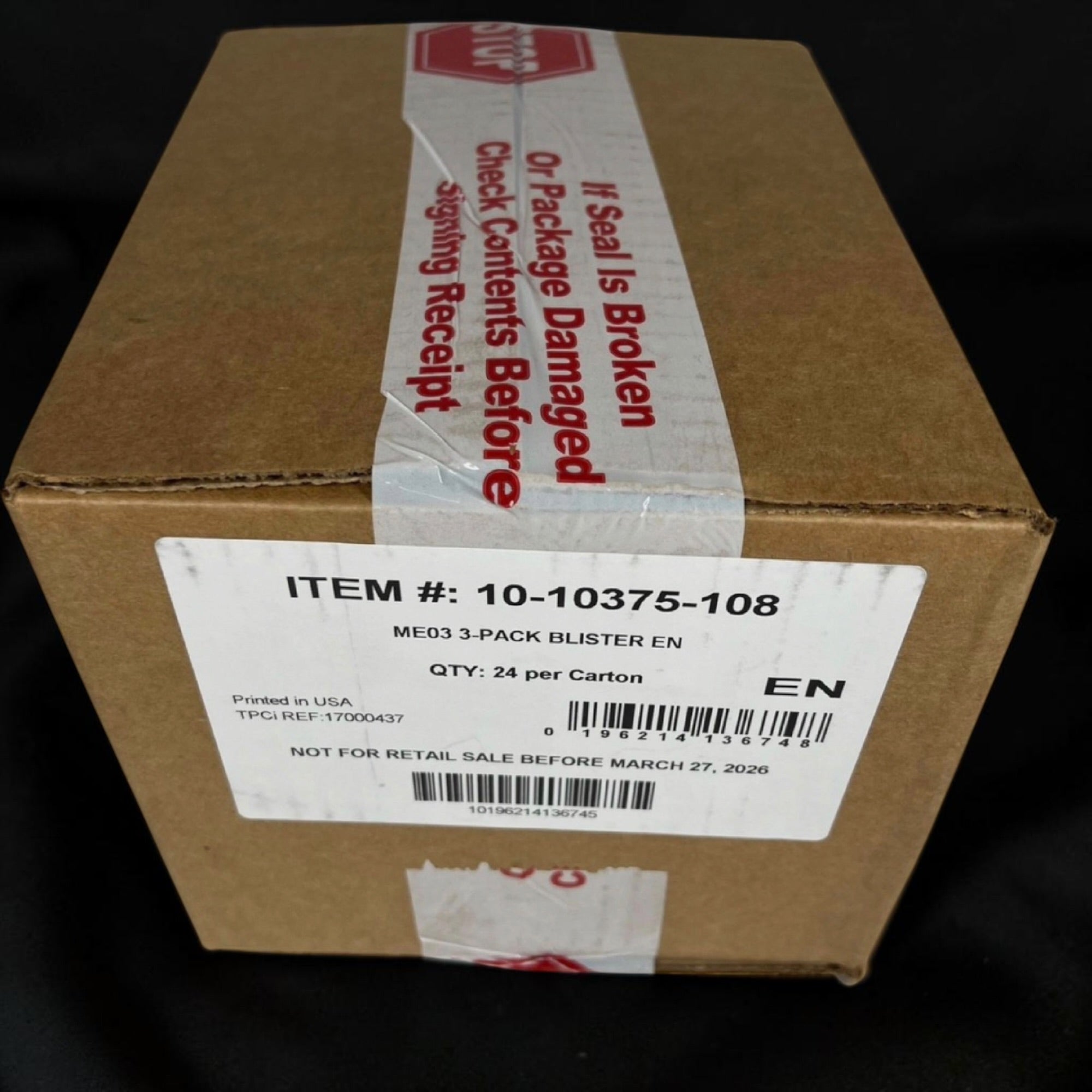 Pokemon ME03 Perfect Order Sleeved Booster Case 24ct Sealed Case