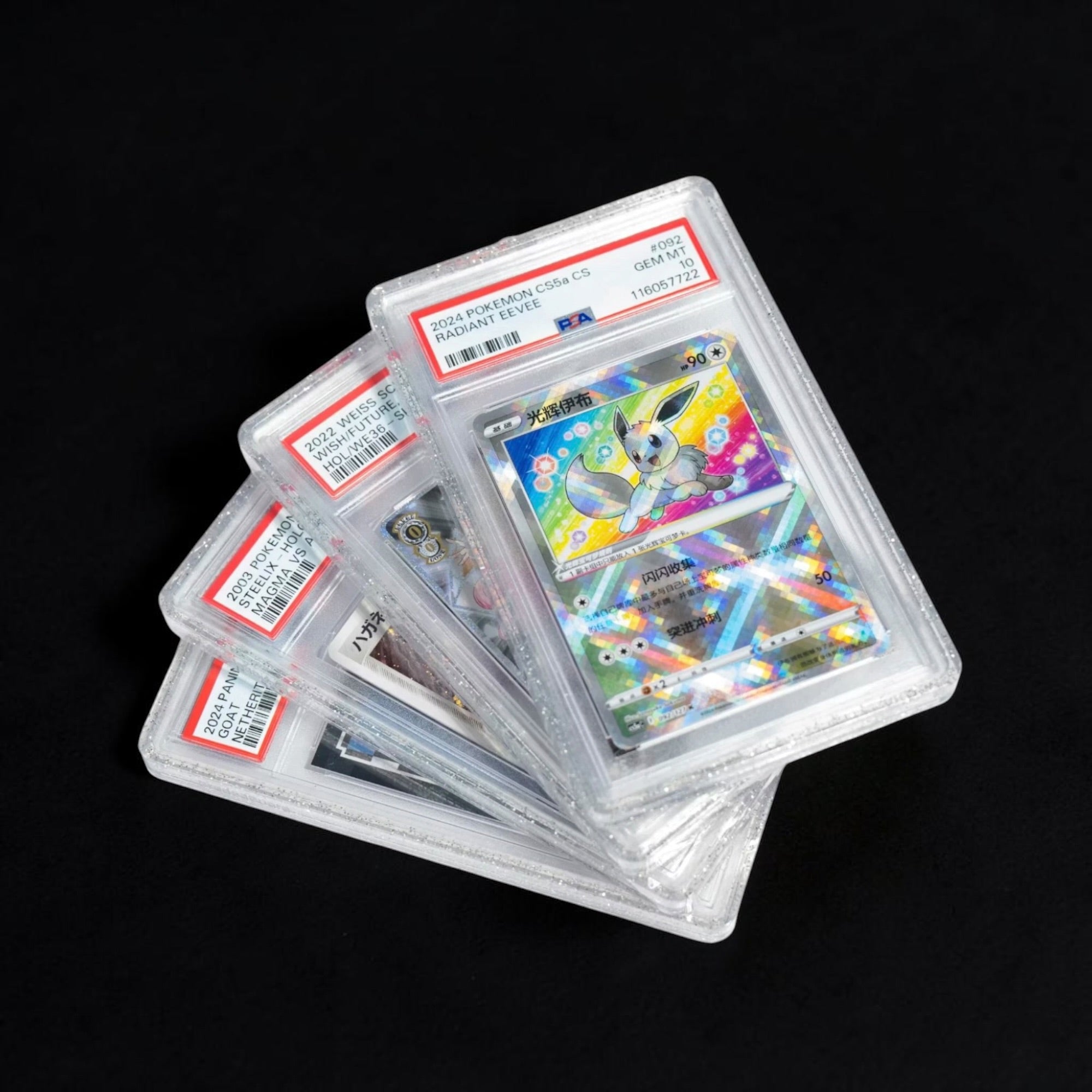 GradedGuard PSA Graded Card Case Guard Protector GLITTER Limited Edition