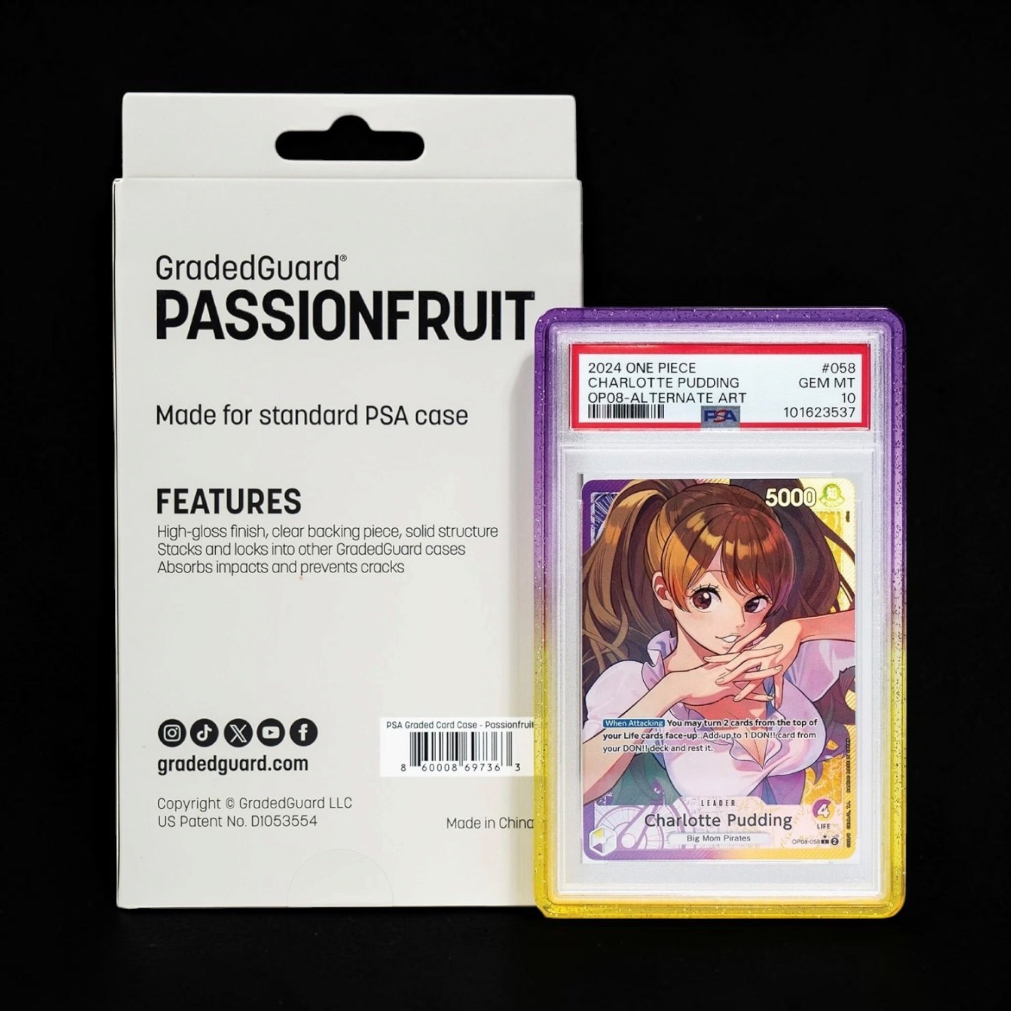 Graded Guard- Passion Fruit (Limited Edition) Trade Show Exclusive PSA Card