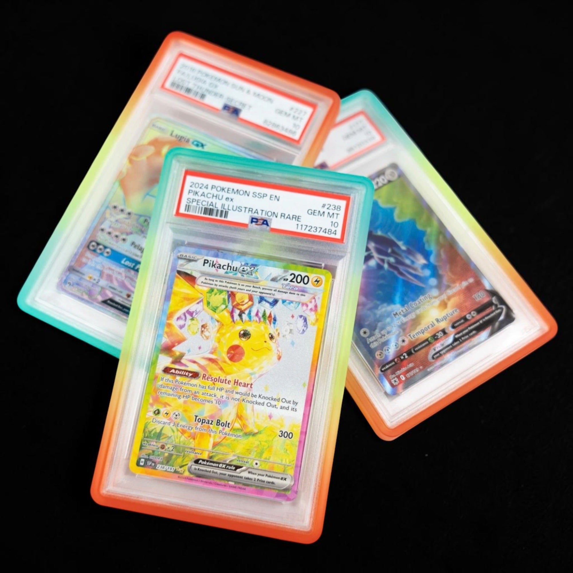 GradedGuard Iris - PSA Graded Card Case Guard Protector Multi Rainbow